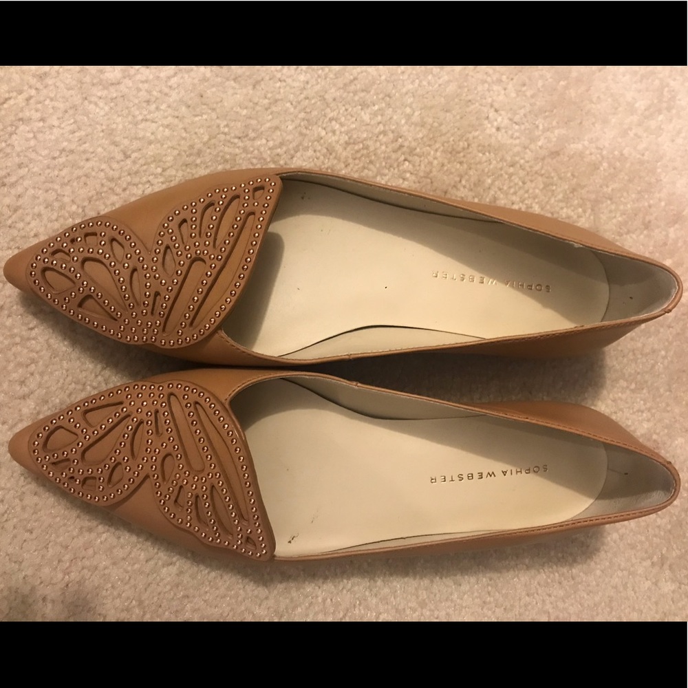 Sophia Webster Studded Butterfly Flat!